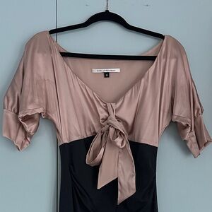 Diane Von Furstenberg Beige Blouse